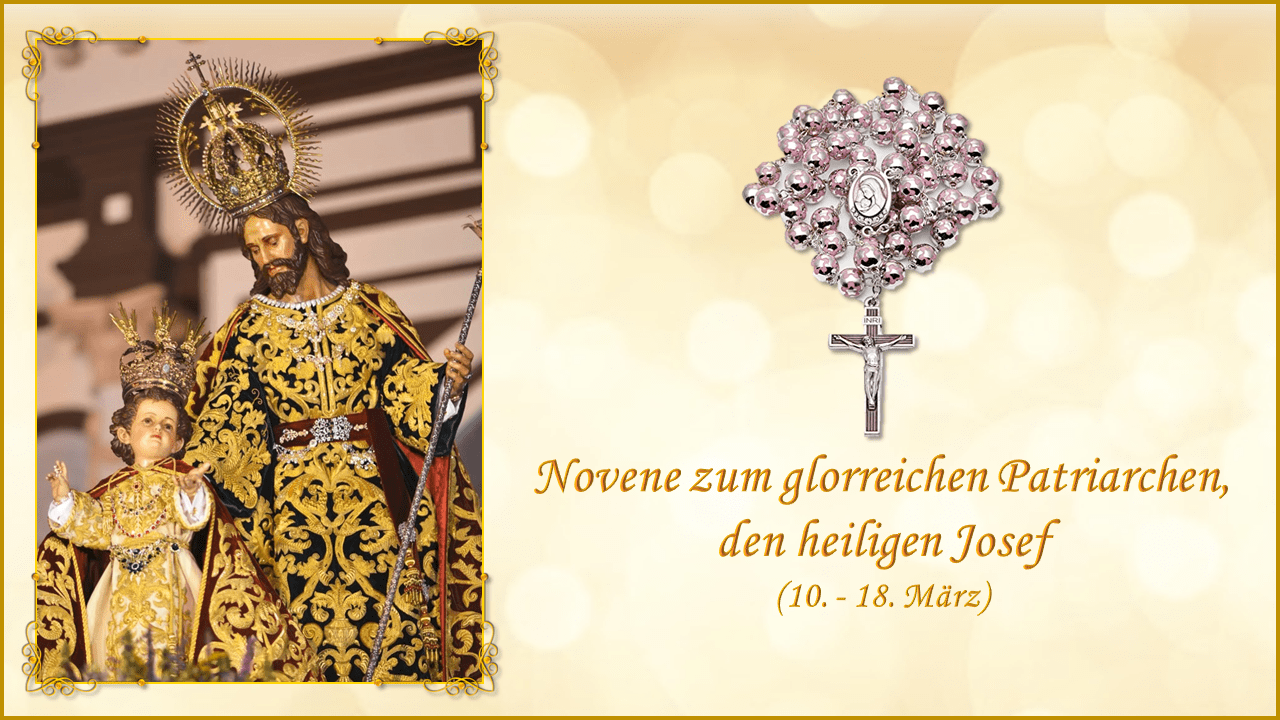 Novene zum glorreichen Patriarchen, den heiligen Josef