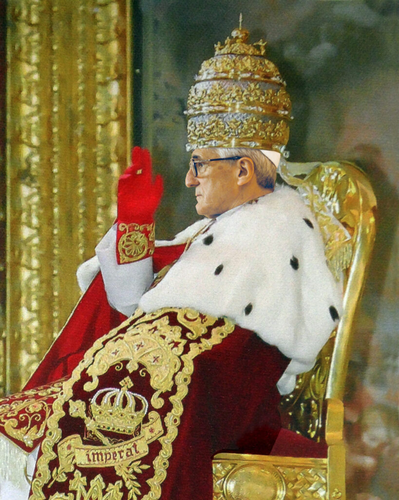 Der heilige Papst <br>Petrus II.
